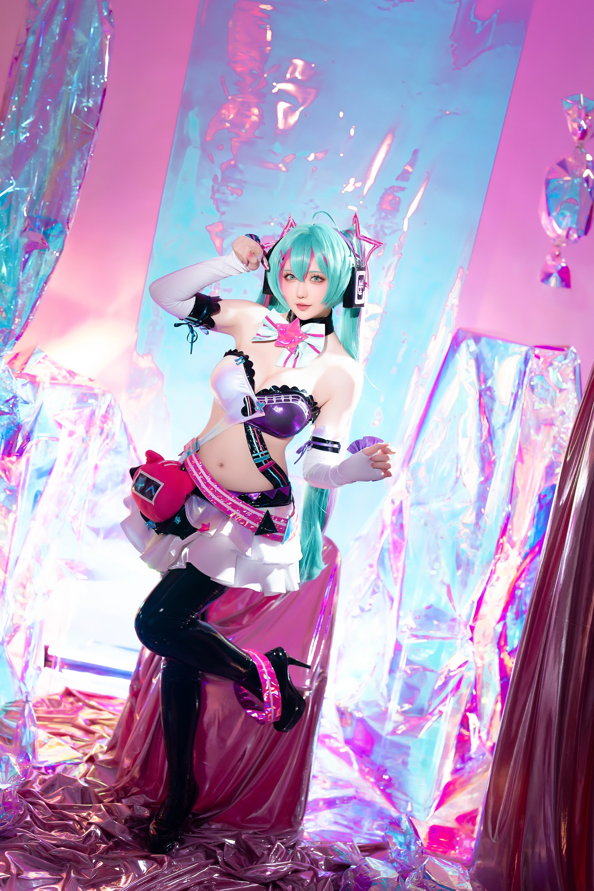 星之迟迟 - NO.214 2024年07月计划B Miku初音未来 喵斯快跑 0