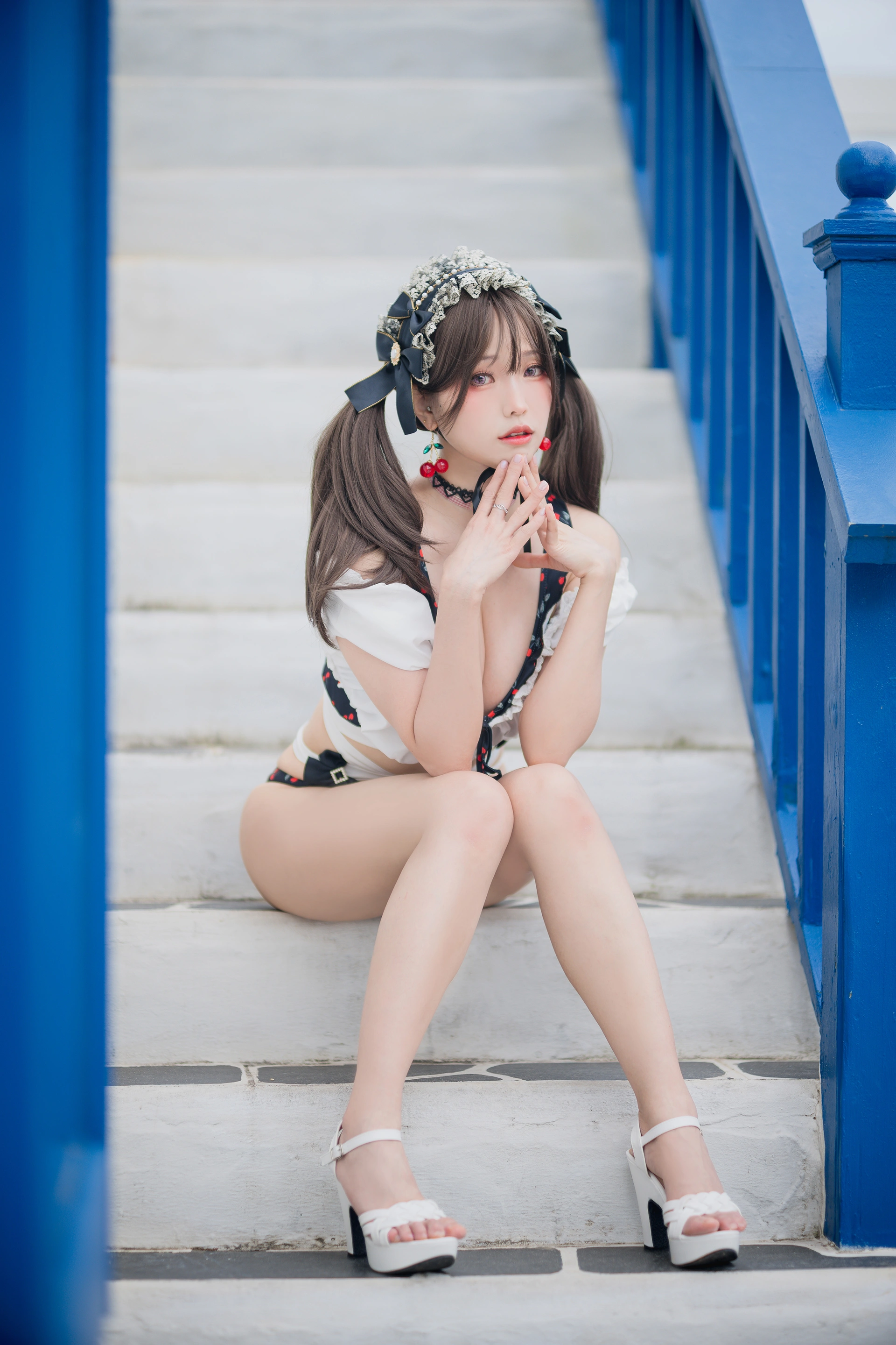 ElyEE子 - NO.122【寫真8月訂閱】B-櫻桃地雷系少女 Cherry Ground Mine Girl 0